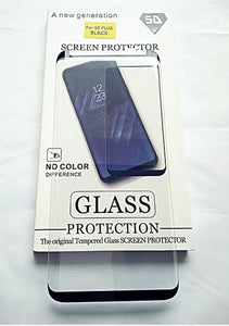 5D Tempered Glass Screen Protector Curved For Samsung & IPhone