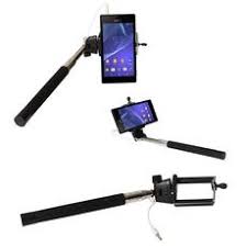 Monopod Selfie Stick With Extendable Pole & Camera Shutter Remote Control For Androids, IPhones And IPads