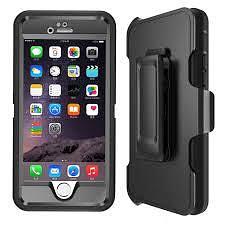 Shockproof Phone Case With Clip Belt Hull And Crutch