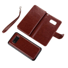 3-Layer Magnetic Wallet Case With Stand For IPhone & Samsung